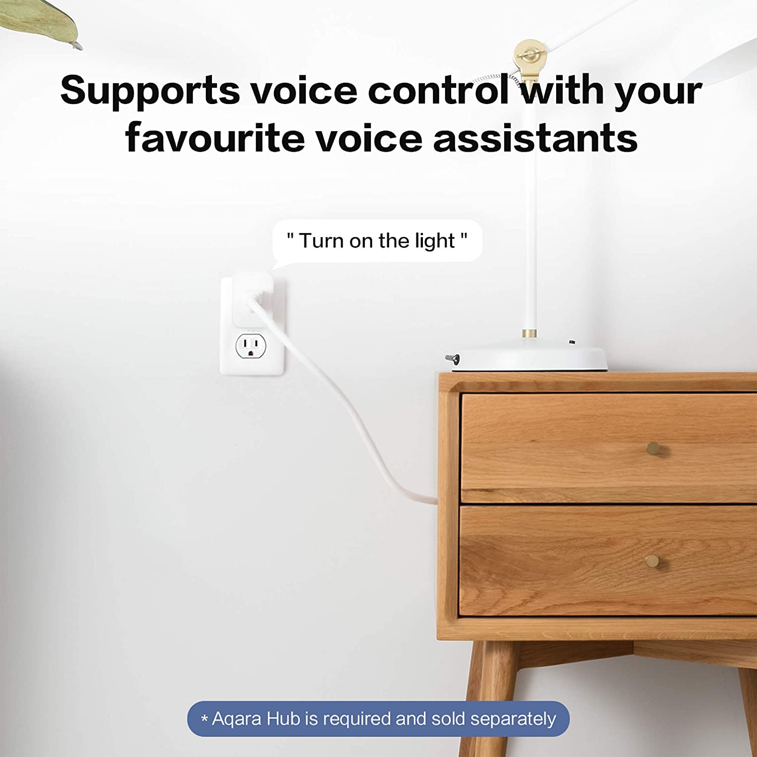 Aqara Zigbee Smart Plug with Energy Monitoring, Overload Protecti - Aqara Official Product View 3