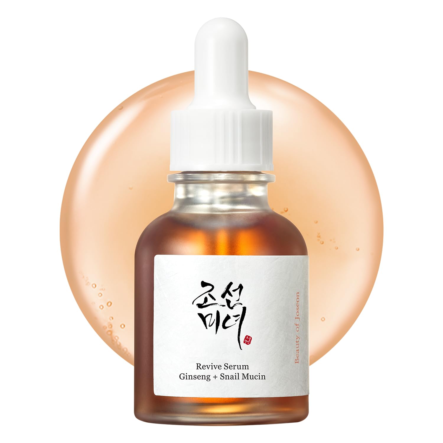 Beauty of Joseon Revive Snail Mucin Ginseng Serum Hydrating Peptide Facial Moisturizer Dark Spot Acne Scar Remover for Sensitive Face. Korean Skin Care for Men and Women, 30ml, 1fl. Oz - Beauty of Joseon Official Product View 1