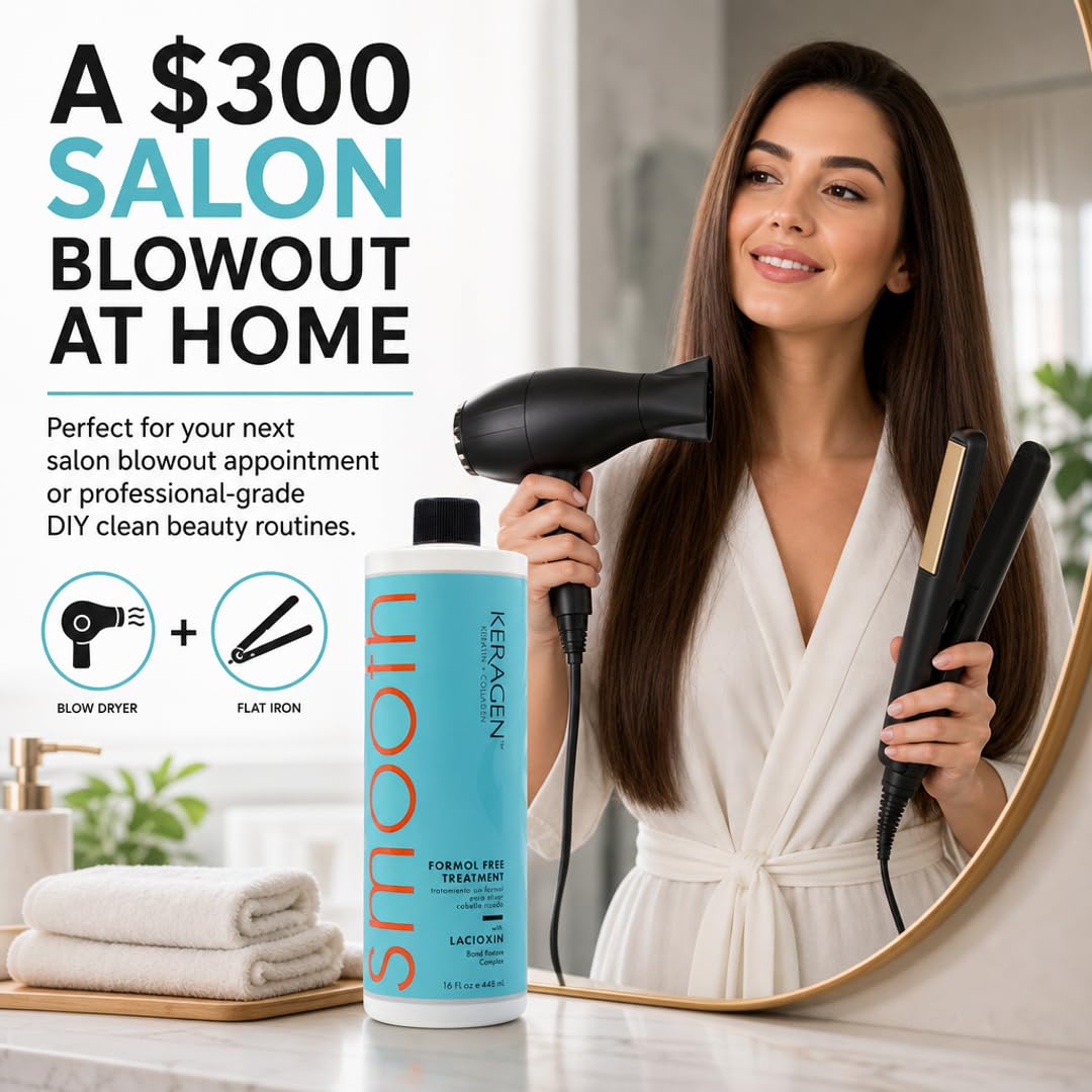 Keragen Brazilian Keratin Smoothing Treatment - KERAGEN Official Imagery - 8