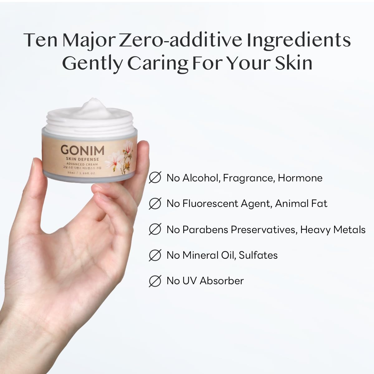 GONIM Face Moisturizer Korean Skin Care, Anti Aging Support with - GONIM