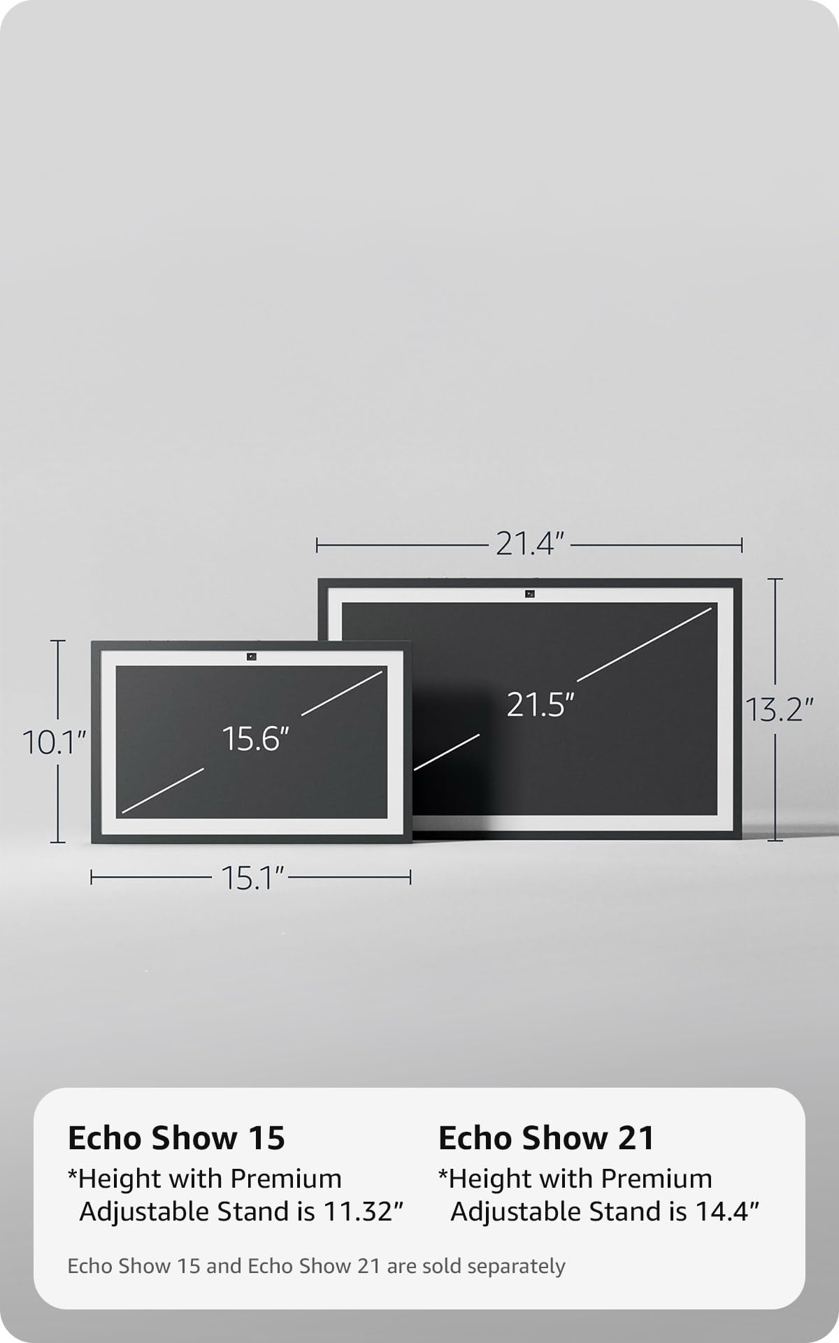 Amazon Echo Show 15  , Full HD 15.6" kitchen hub for home organiz by Amazon - Angle View 6