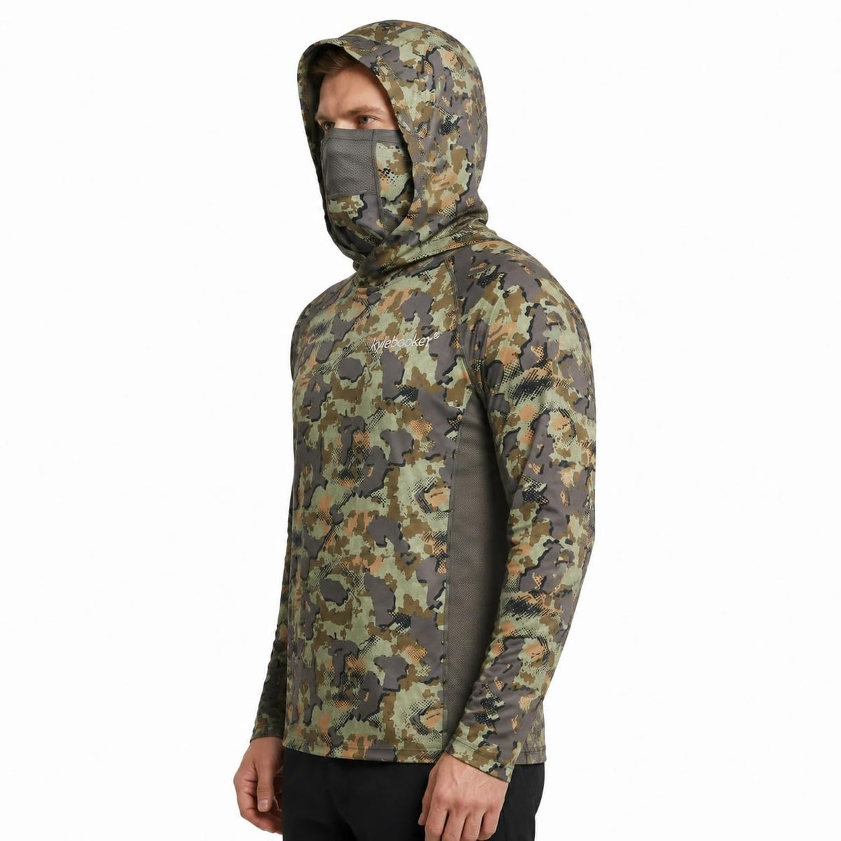 Kylebooker Men s UPF 50 Long Sleeve Fishing Shirts - Kylebooker Official Imagery - 8