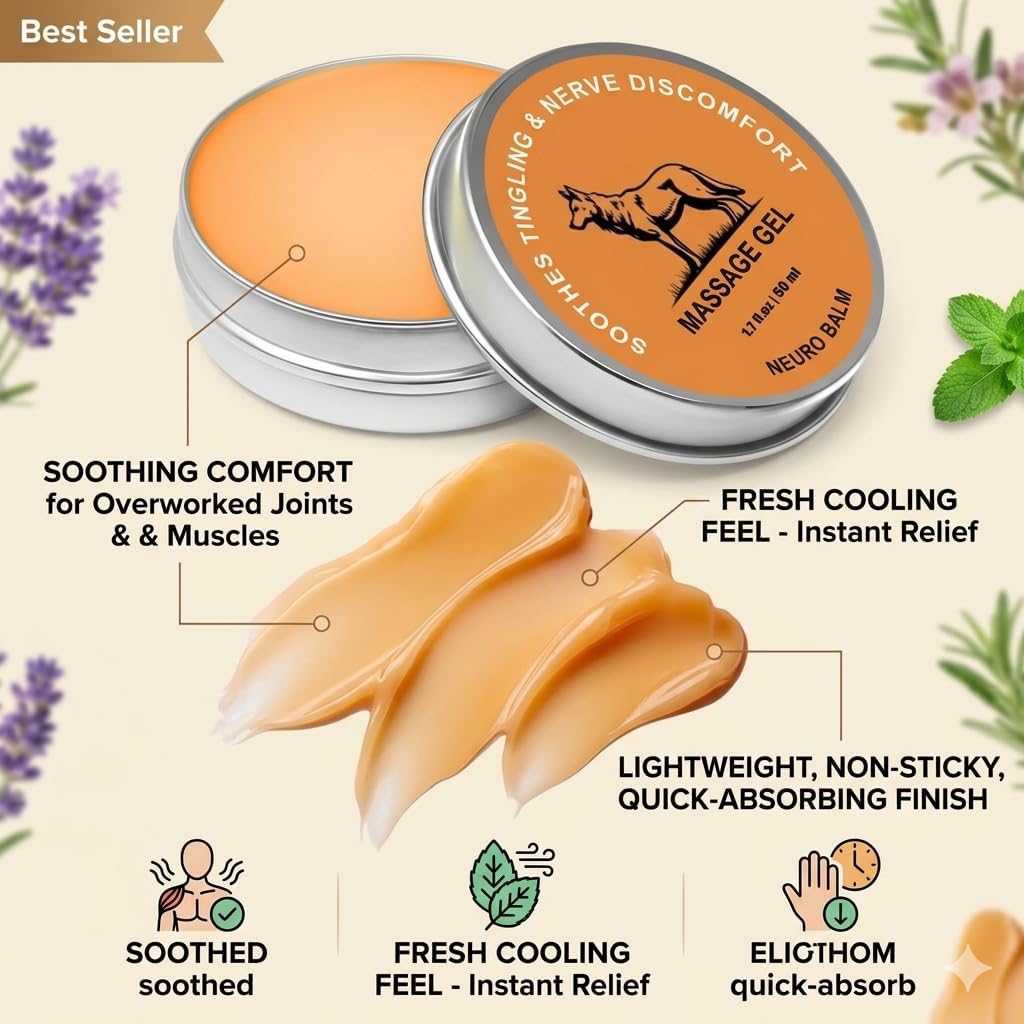 Wolf Relief Balm – Herbal Cooling Soothing Cream 2pc