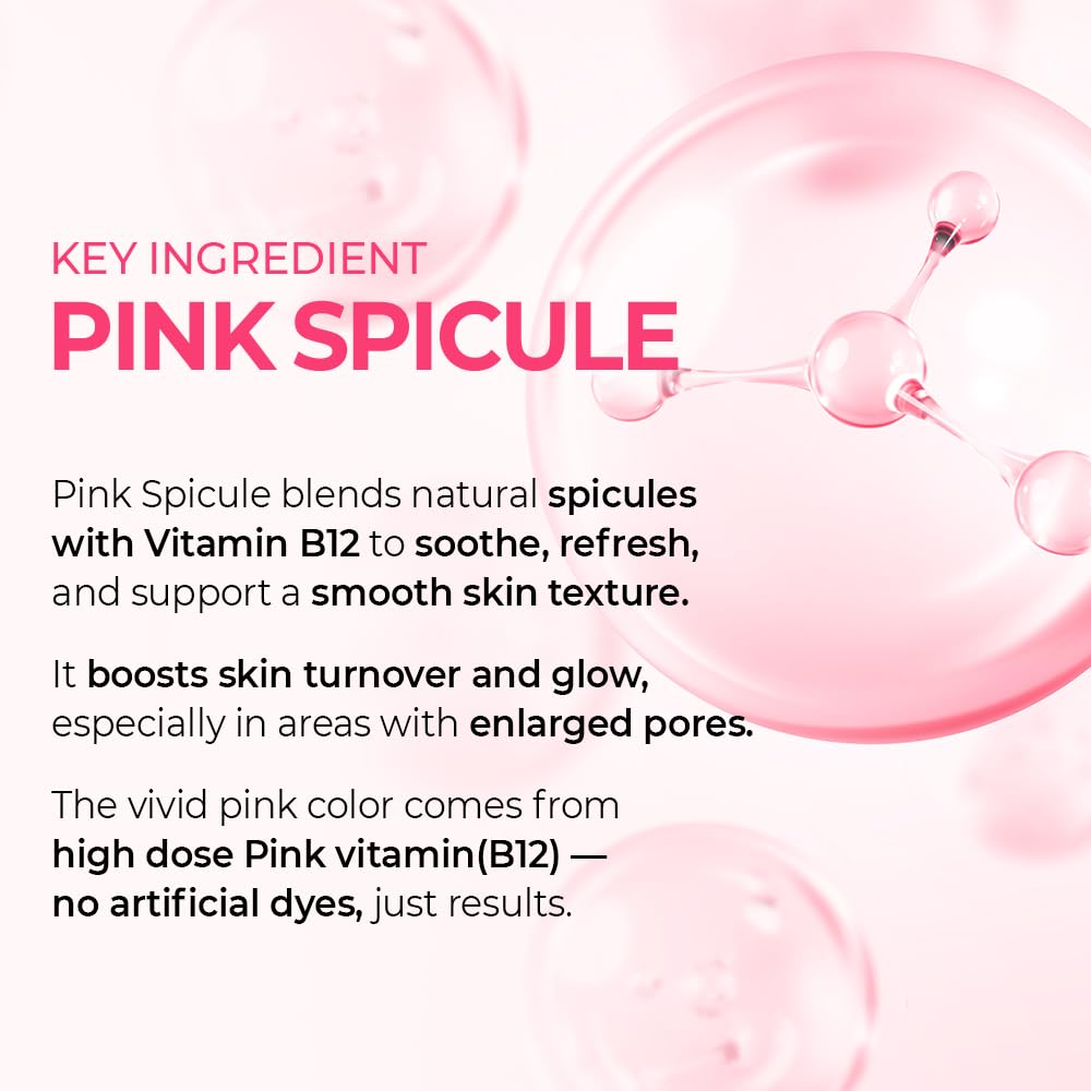 Dr.Melaxin Cyano Pink Spicule Serum with Vitamin B12, Liquid - Dr.Melaxin