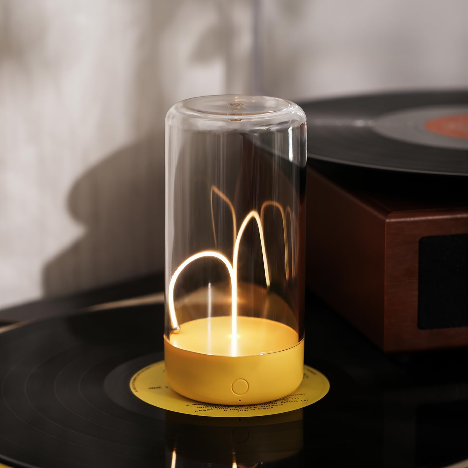 AUGE LIGHT Mini Minimalist Table Lamp, Cordless Lamp, Rechargeable Lam - View 10