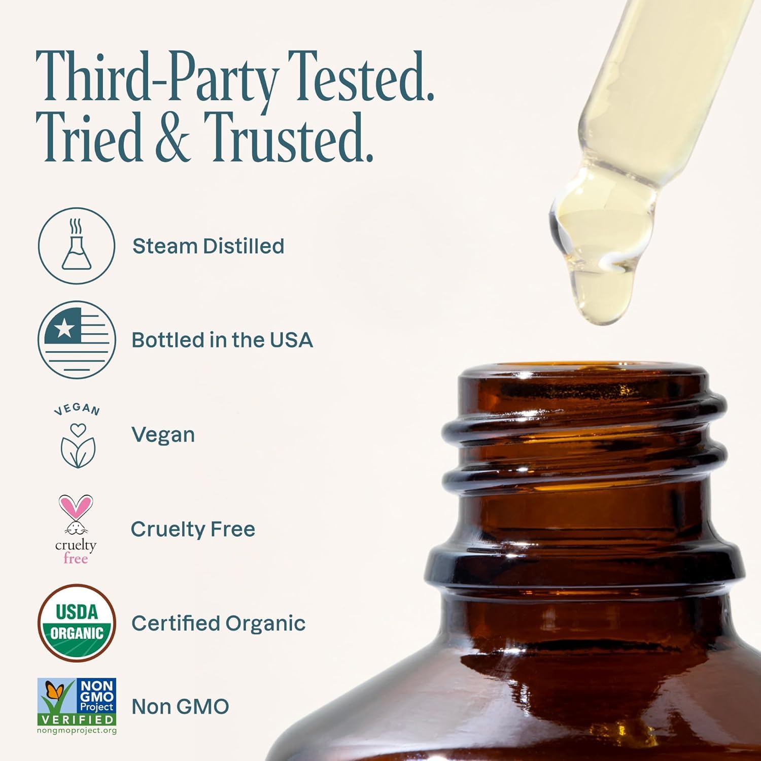 Cliganic Organic Rosemary Essential Oil for Hair, Skin, Aromatherapy - 100% - Cliganic Official Product View 4