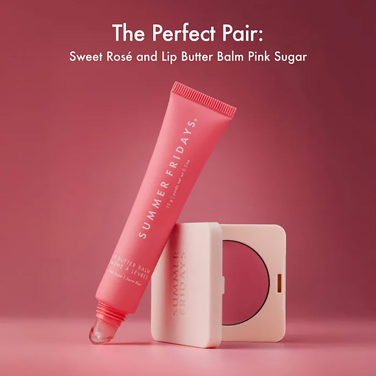 Summer Fridays Blush Butter Balm - Summer Fridays Official Imagery - 7