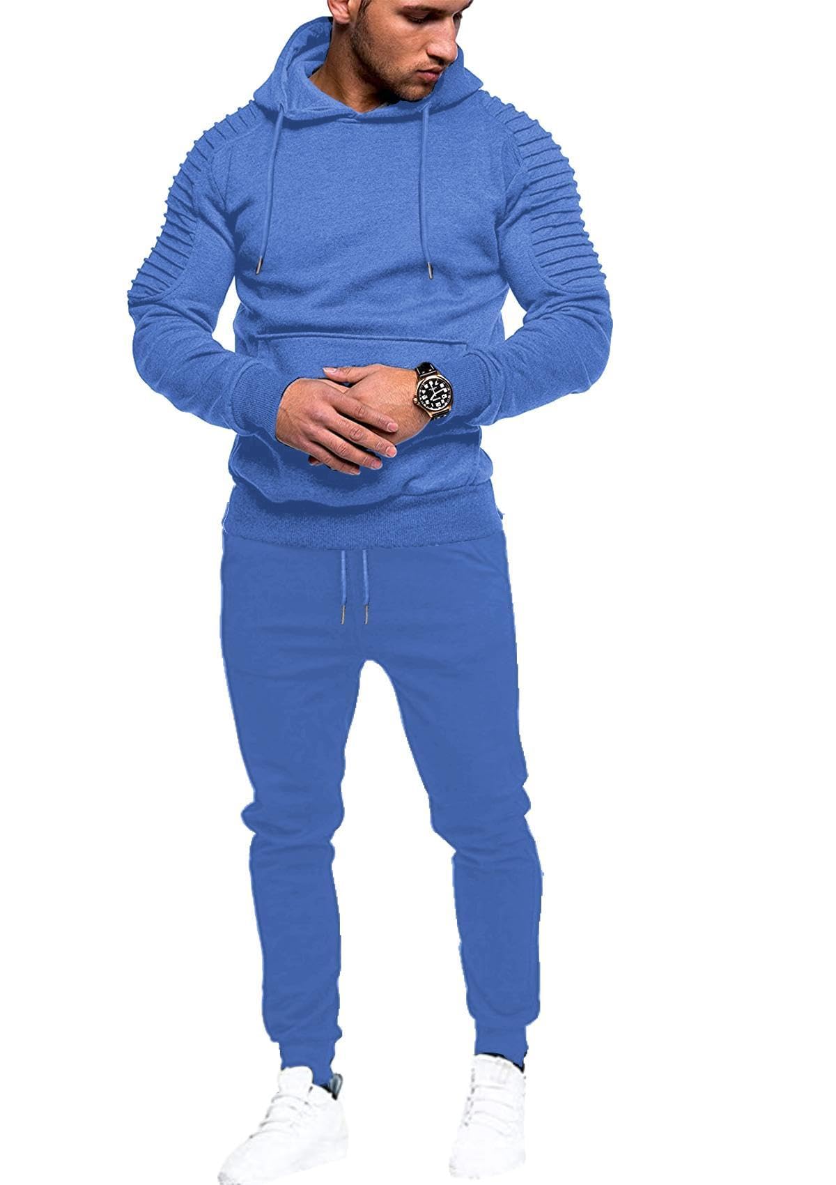 COOFANDY Men s Tracksuit 2 Piece Hoodie Sweatsuit Sets - COOFANDY Official Imagery - 1