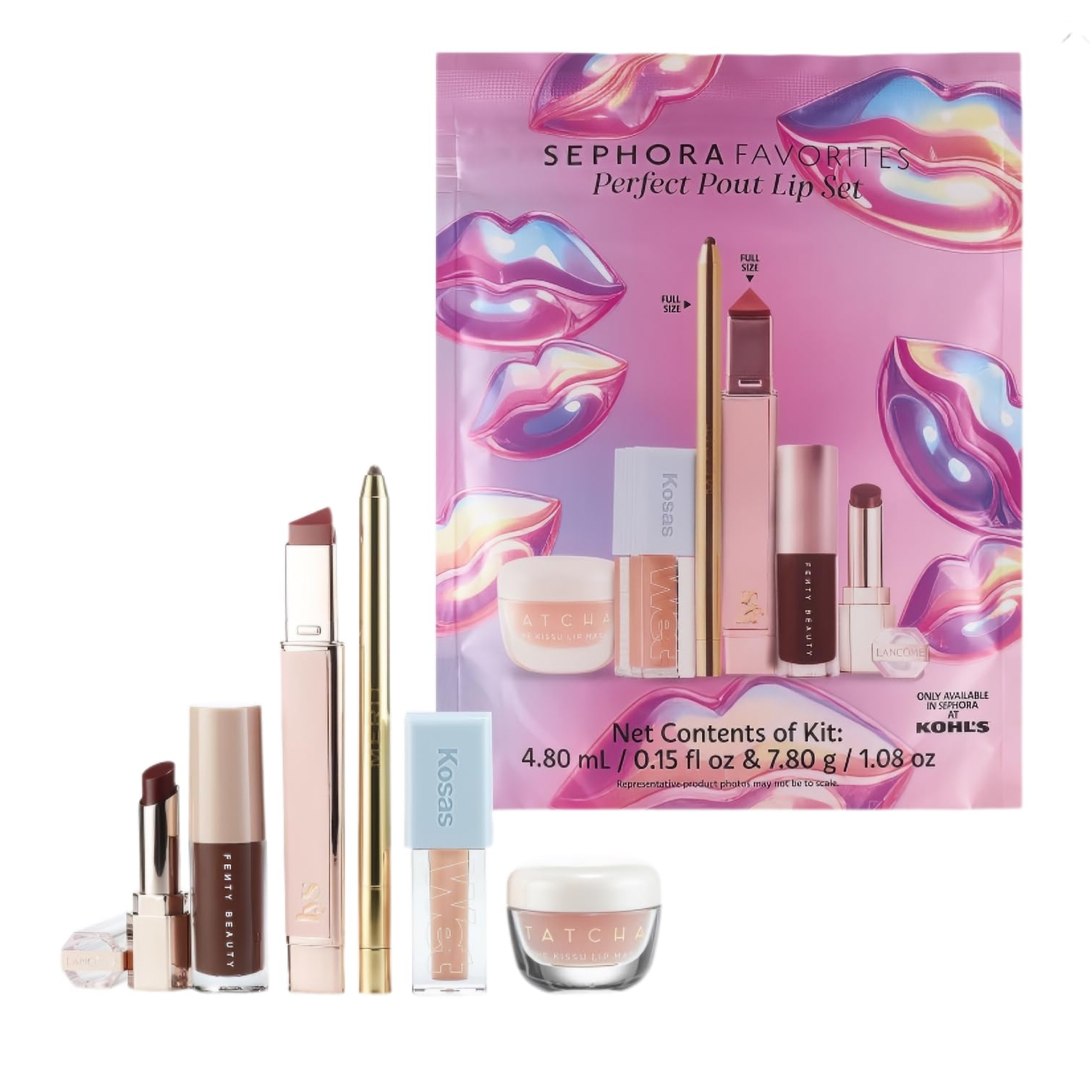 SEPHORA Favorites Perfect Pout 6 Piece Lip Set - SEPHORA Official Imagery - 2