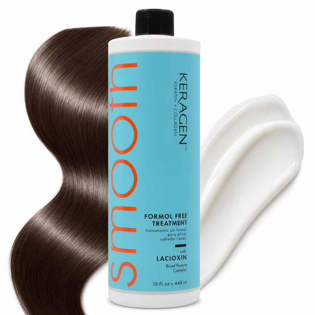 Keragen Brazilian Keratin Smoothing Treatment - KERAGEN Official Imagery - 1