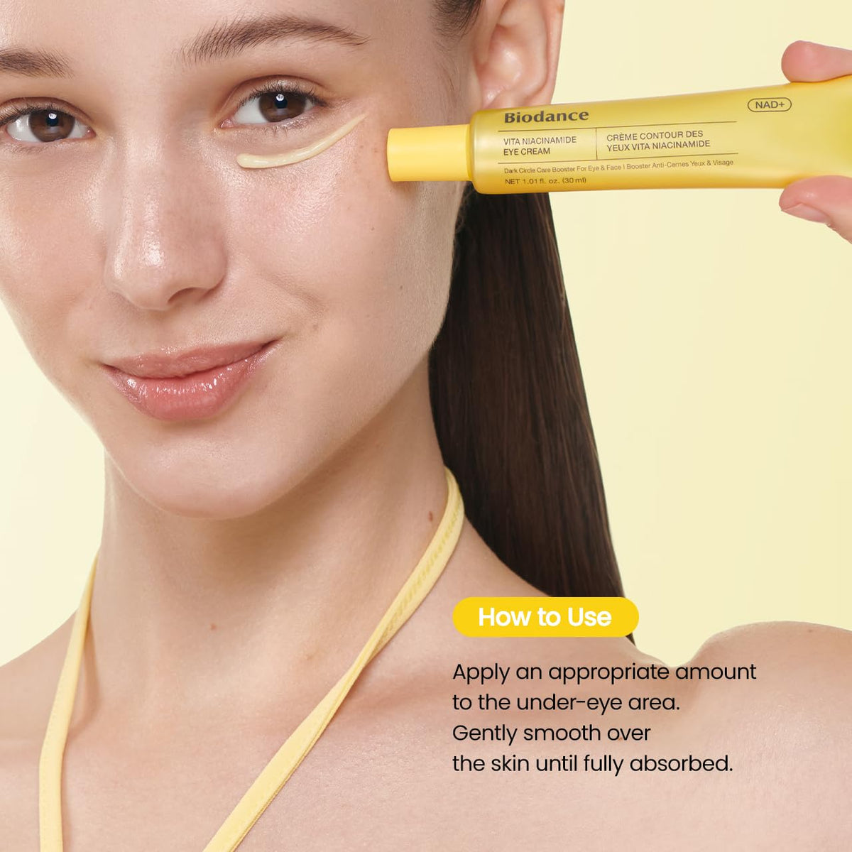 BIODANCE Vita Niacinamide Eye Cream Under Eye Cream for Dark - BIODANCE Official Imagery - 8