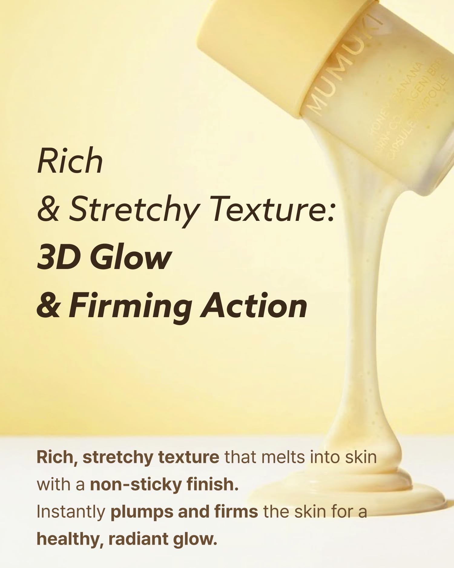 MUMUKI Honey Banana PDRN Anti Aging Serum - Vegan PDRN & BDRN Capsule Ampoule with - MUMUKI Official Product View 4
