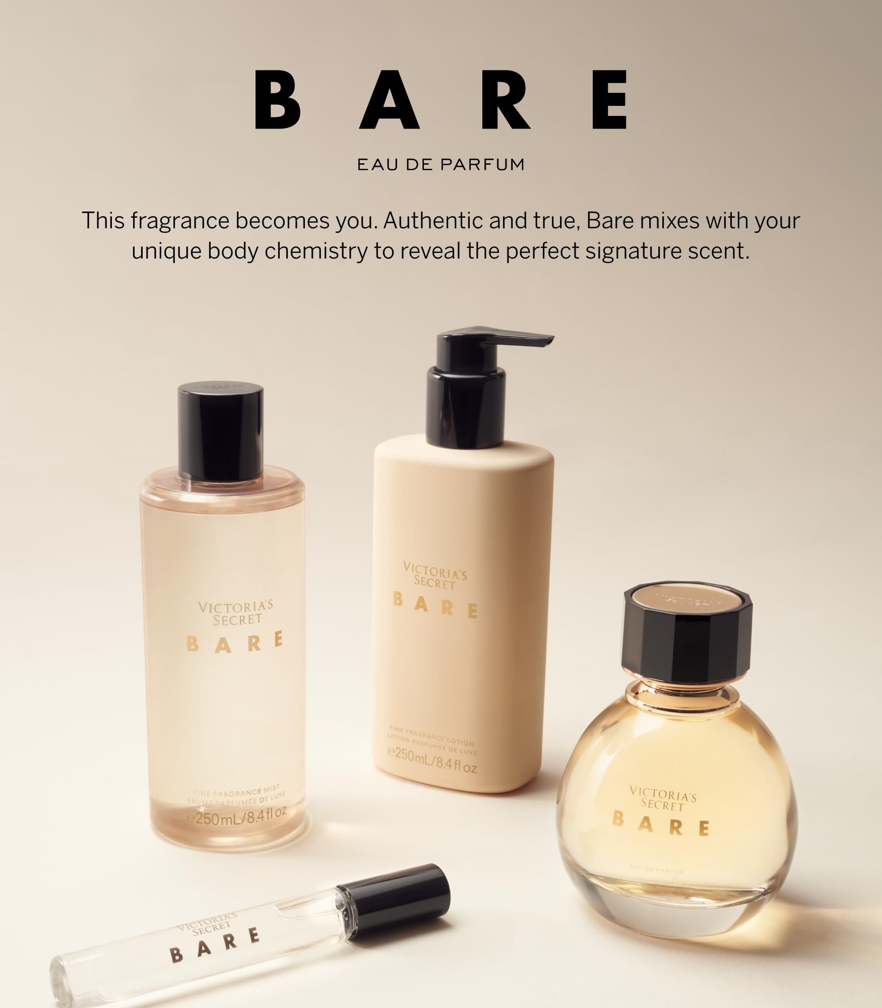 Victoria's Secret Bare 3 Piece Luxe Fragrance Gift Set - 1. . Eau de Parfum & - Victoria's Secret Official Product View 7