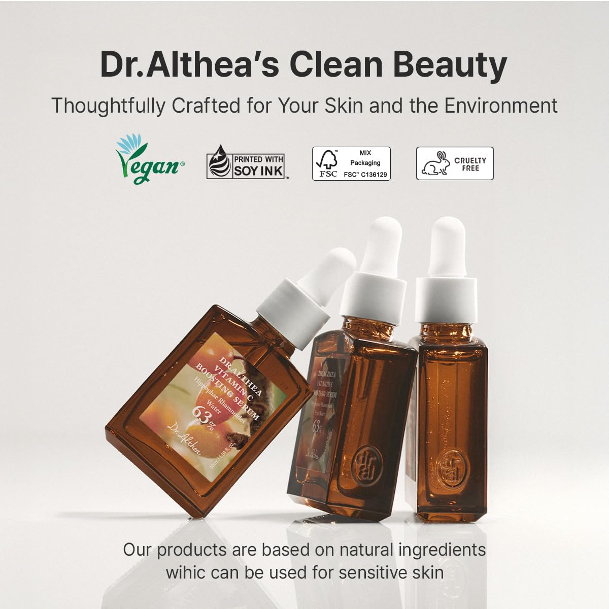 Dr Althea Vitamin C Boosting Serum Korean Skin Care with TXA - Dr.Althea Official Imagery - 8