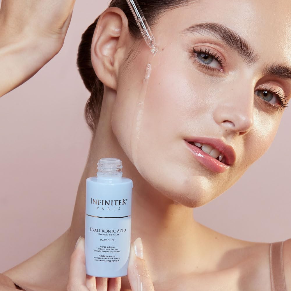 Infinitek Paris Hyaluronic Acid Serum with Organic Silicon - Deep Hydration & - Infinitek Official Product View 9