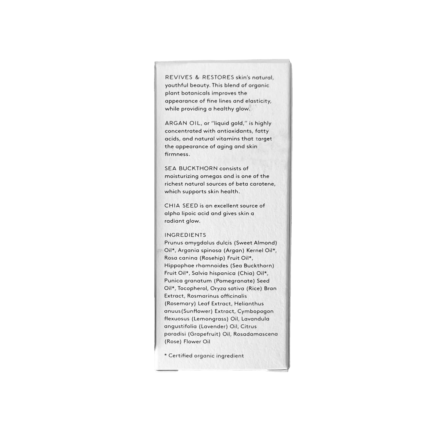 Naked & Thriving Rejuvenate Restorative Face Oil - Organic & Vegan & & - Naked & Thriving Official Product View 10