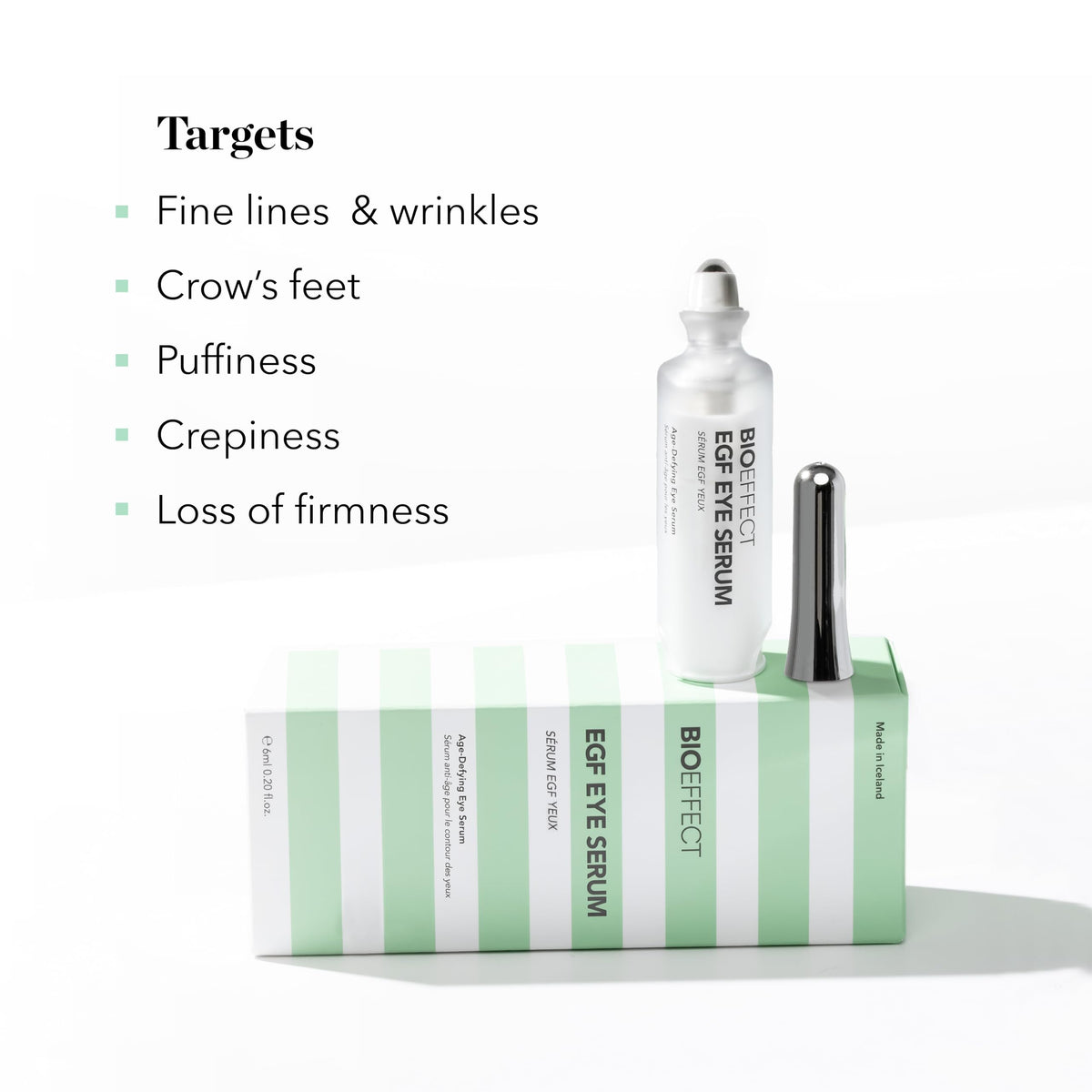 BIOEFFECT EGF Eye Serum Age Defying for Wrinkles Crow s Feet - Premium Selection Official Imagery - 5