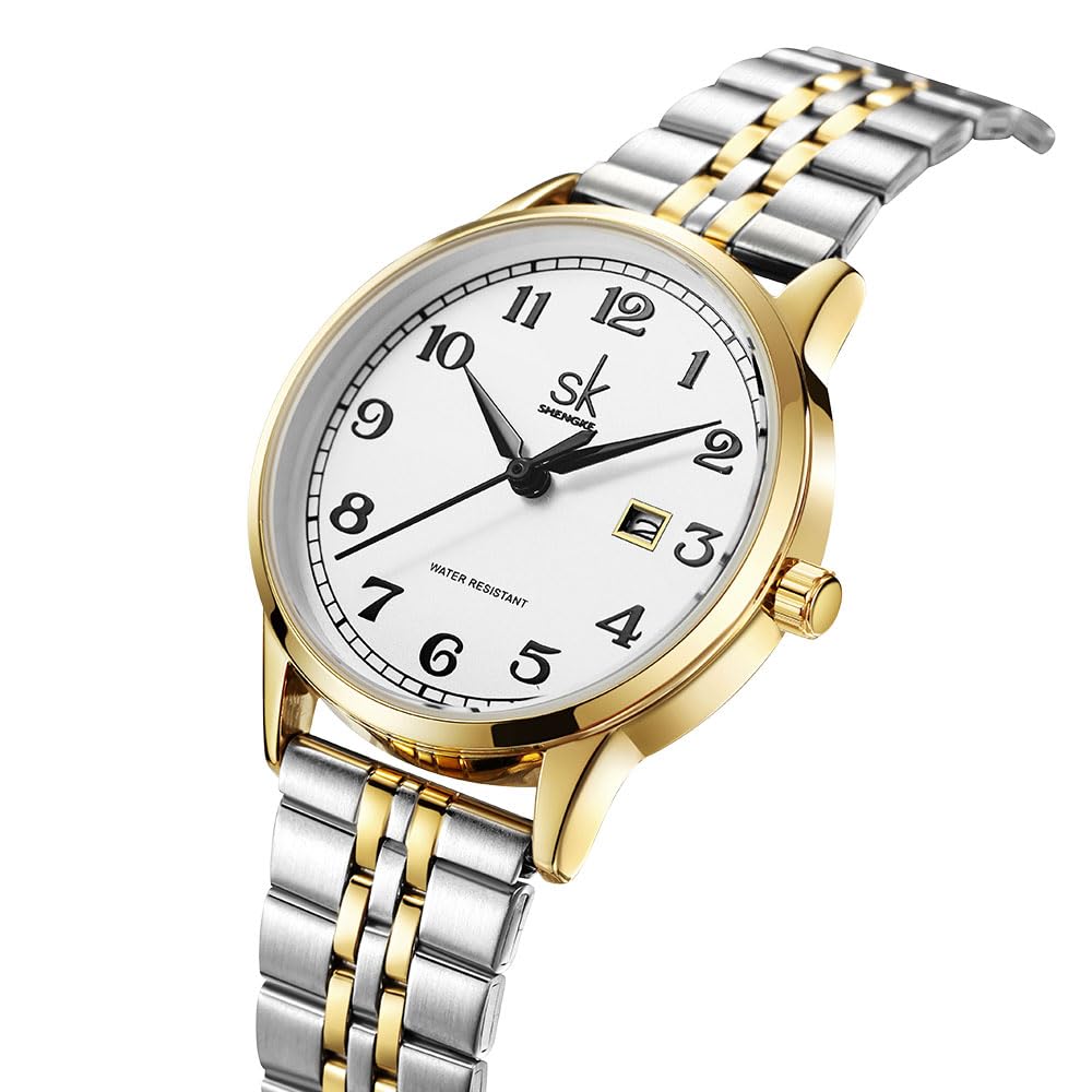 SHENGKE SK Classic Business Women Watches with Stainless - SHENGKE Official Imagery - 3