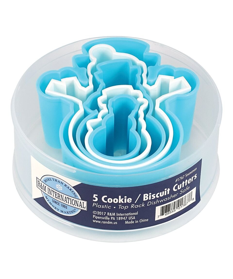 R&M International Snowman Cookie and Biscuit Cutters, Assorted Sizes, - View 2