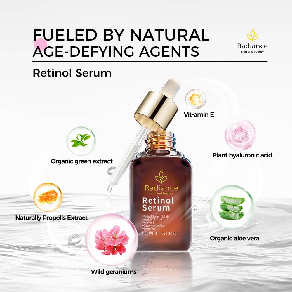 RADIANCE - Retinol Serum for Face with Vitamin E - Generic Official Product View 5