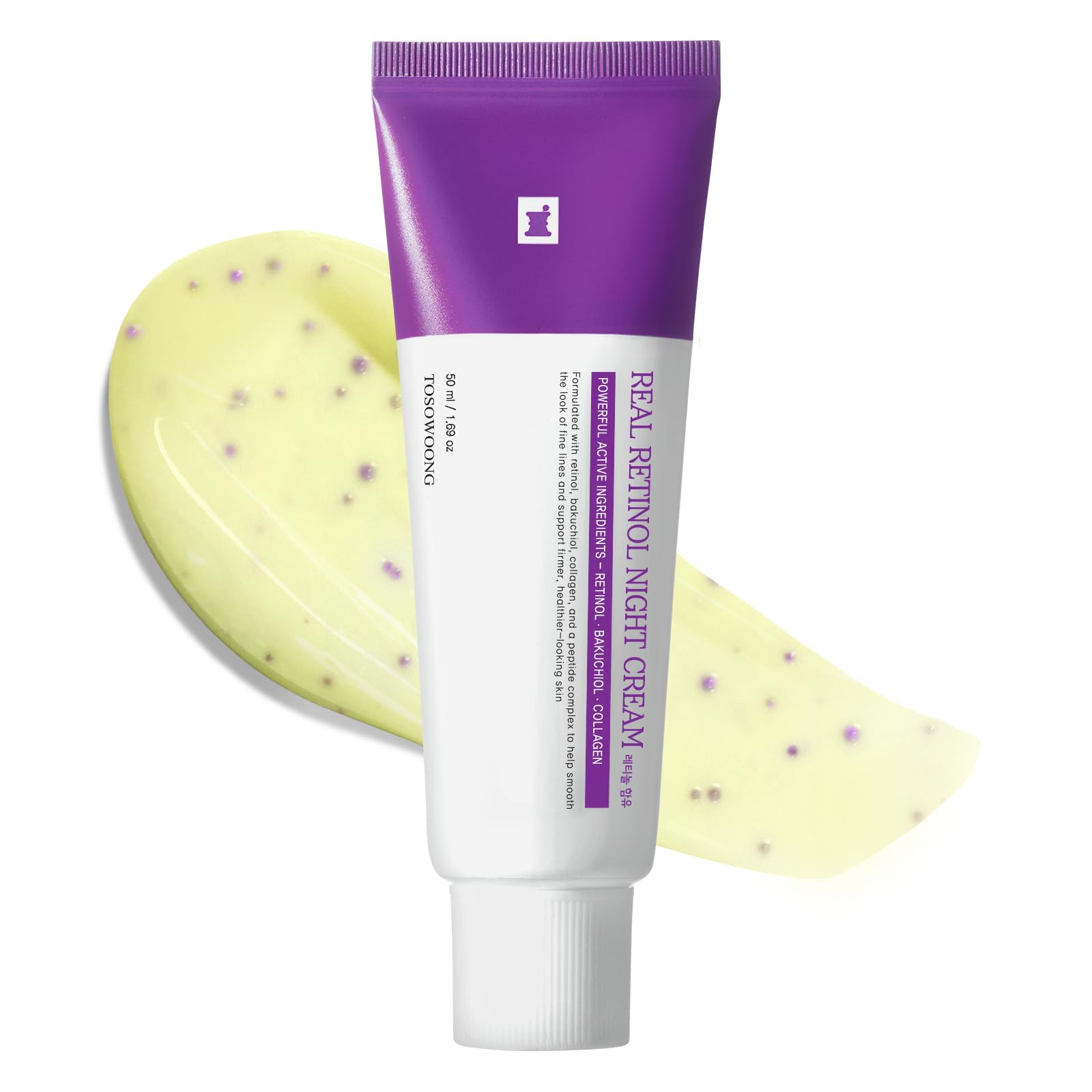 TOSOWOONG Real Retinol 0 1 Night Cream Anti Aging Fine Lines - TOSOWOONG Official Imagery - 2