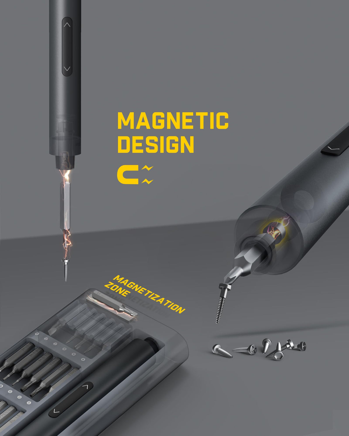 Fanttik E1 Pro Mini Electric Screwdriver Precision - Fanttik Official Imagery - 6
