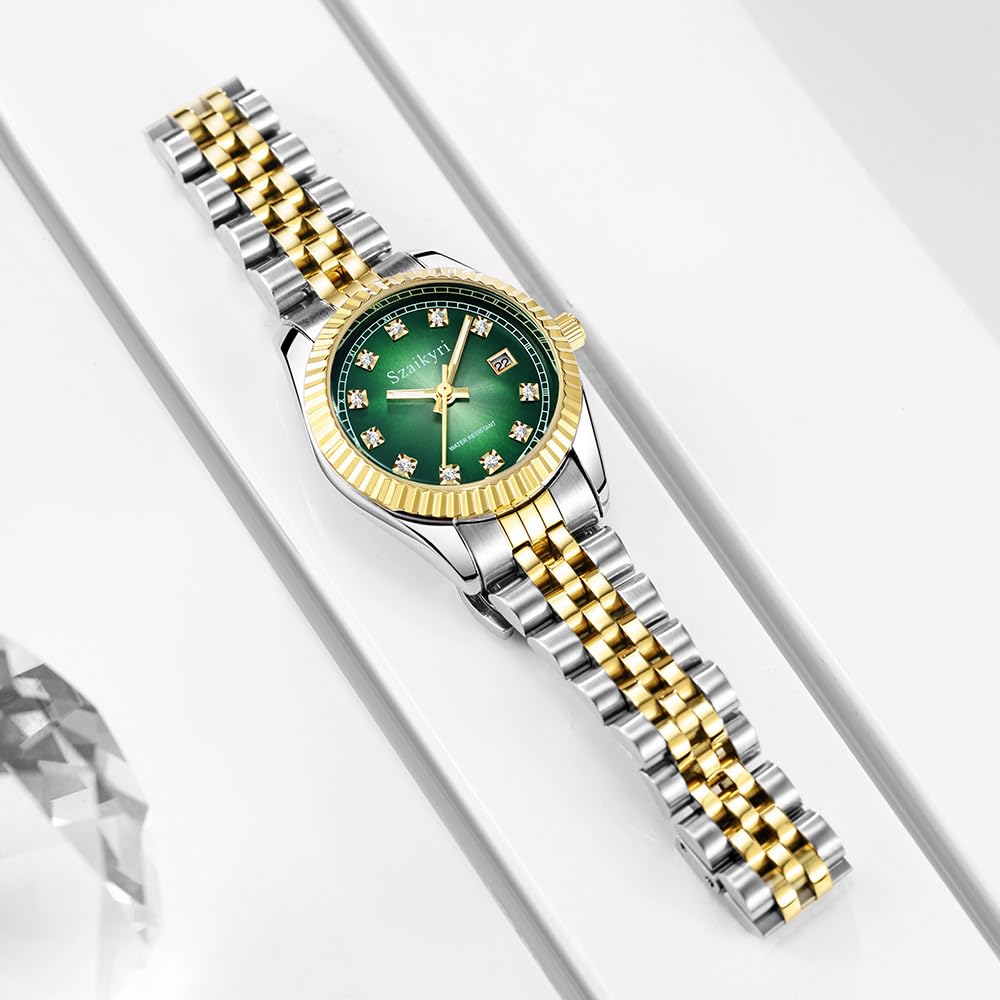 Szaikyri Classic Watch for Women with Solid Stainless Steel - Szaikyri Official Imagery - 7