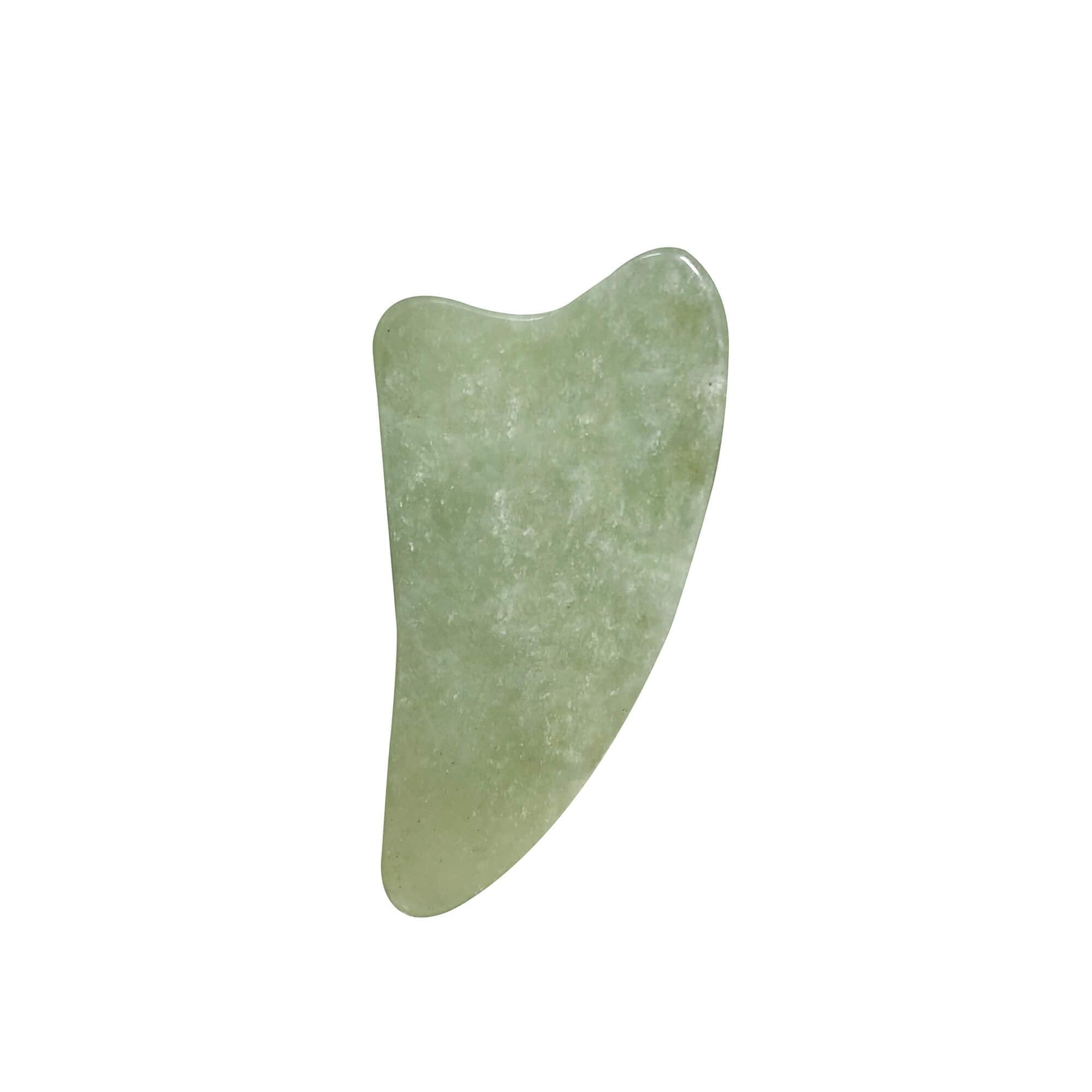 Gua Sha Essentials: Gua Sha Jade Facial Tool + Wooden Body Gua - DAILY CONCEPTS