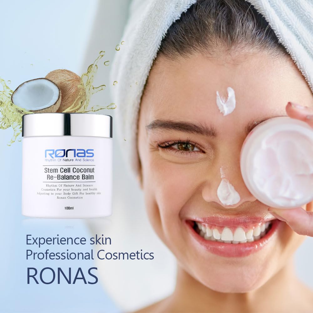 Ronas Stem Cell Coconut Rebalance Balm Anti Aging Cream Face - Ronas Official Imagery - 6