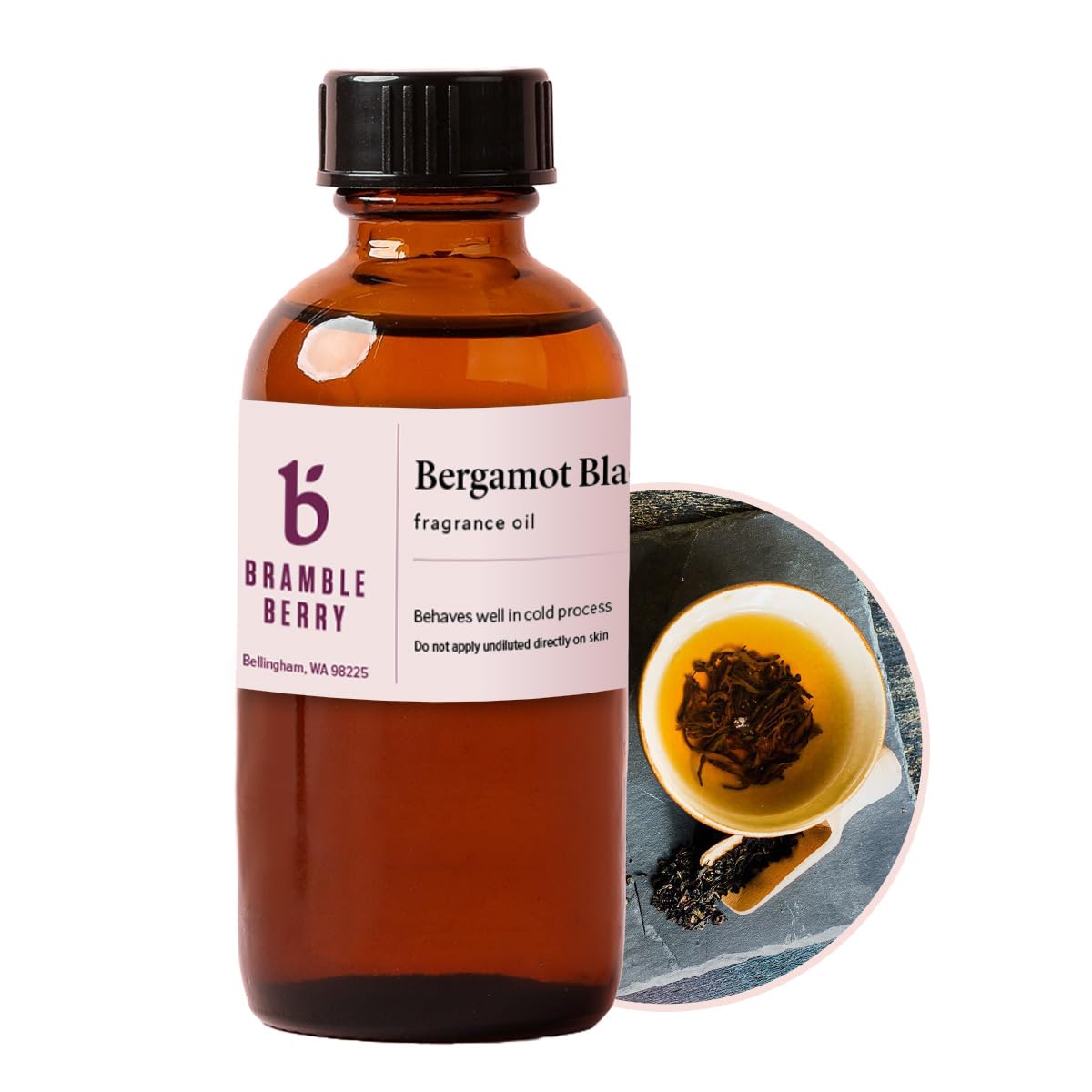 Bramble Berry Bergamot Black Tea Fragrance Oil | for Soap, - Product Imagery
