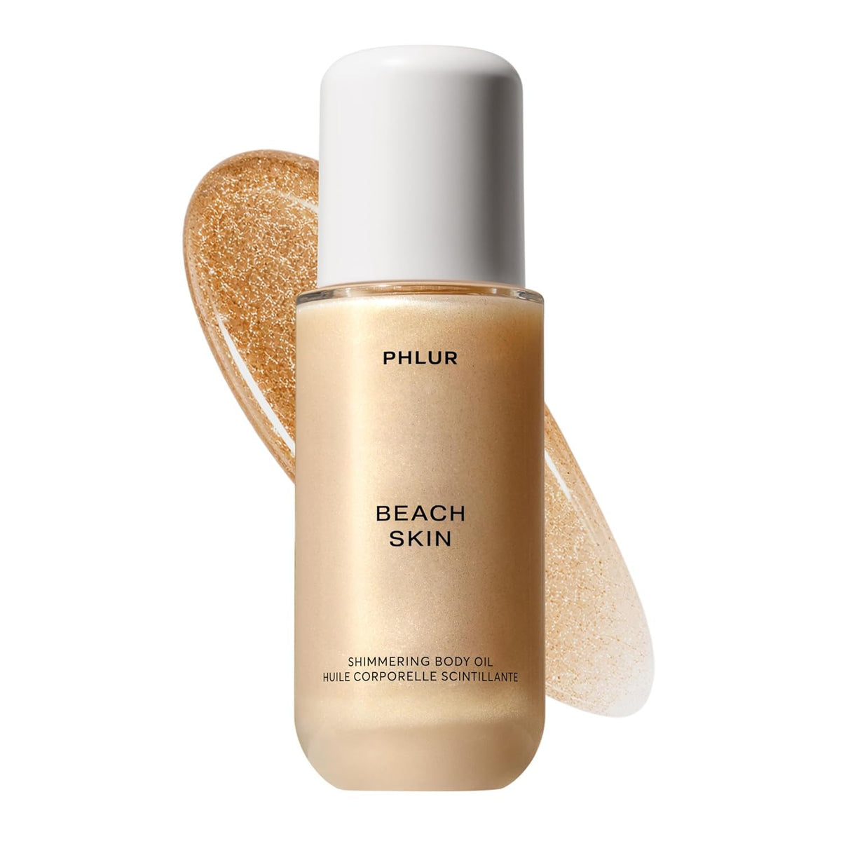PHLUR Beach Skin Shimmering Body Oil 4 Oz Coconut Vanilla - PHLUR Official Imagery - 2