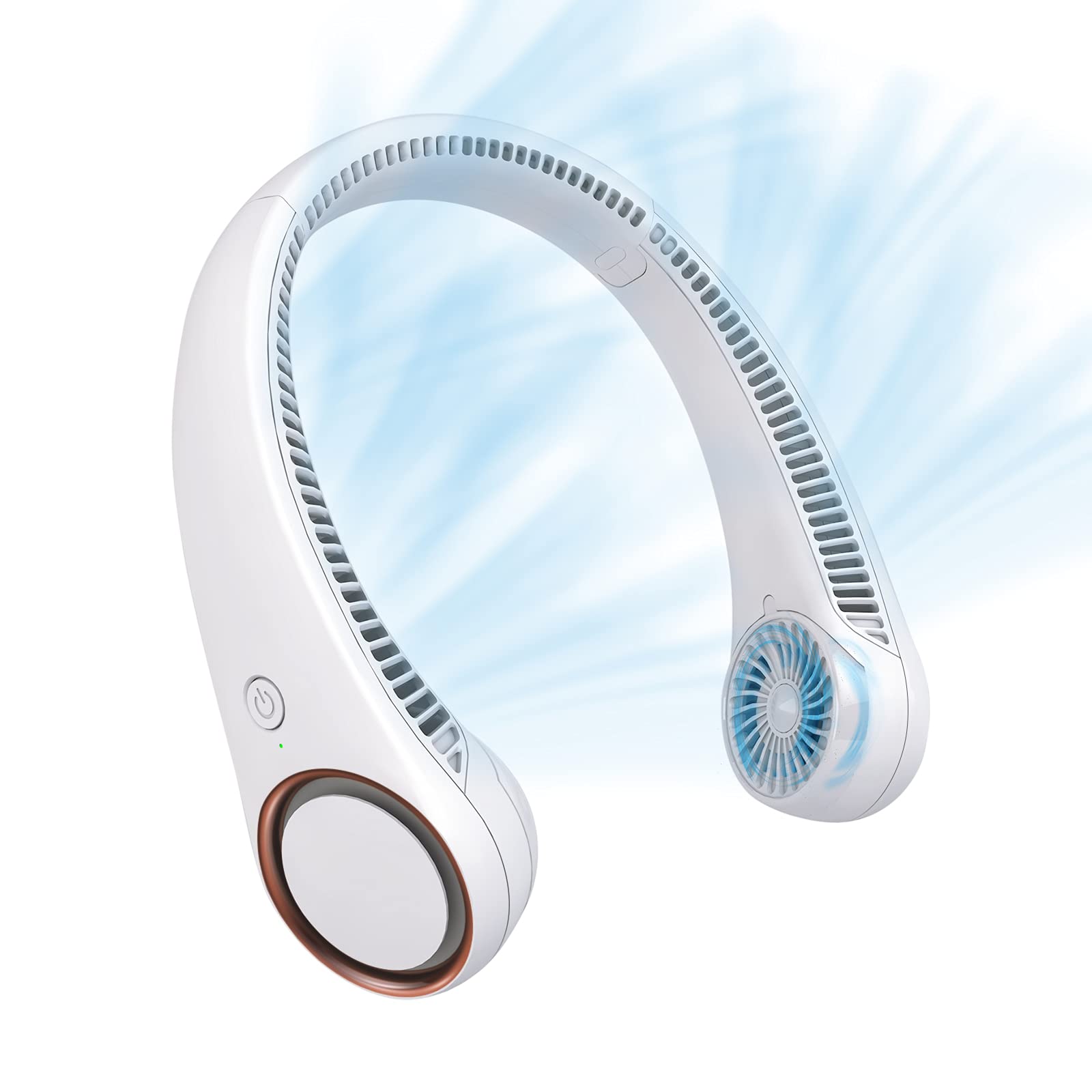 CIVPOWER Neck Fan: Portable Personal Neck Cooling Rechargeable Bl by CIVPOWER - Angle View 1