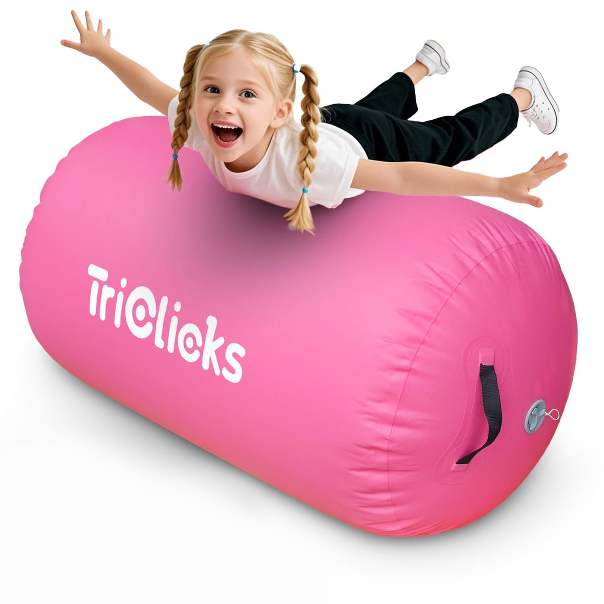Triclicks Gymnastics Barrel Inflatable Air Roller Barrel - Triclicks Official Imagery - 1