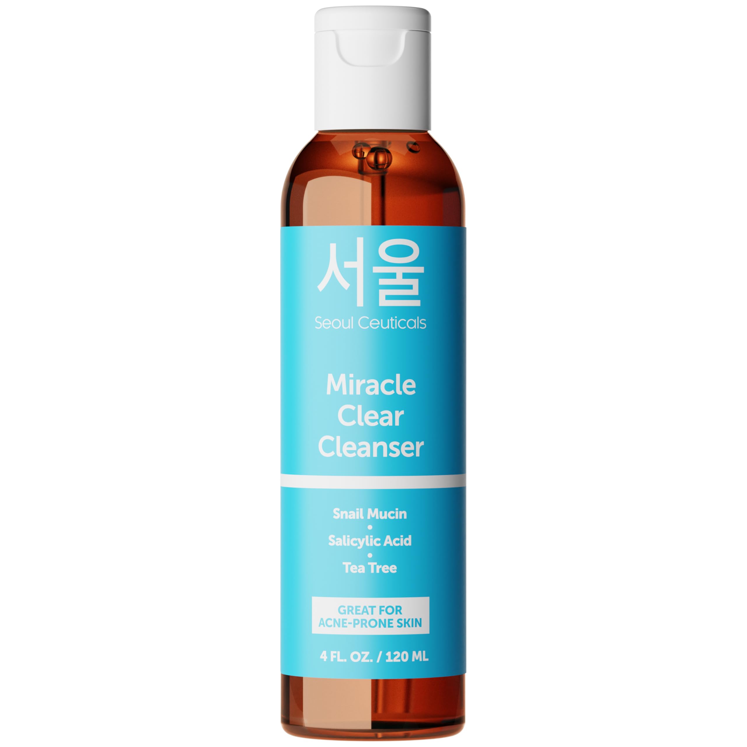 SeoulCeuticals Korean Acne Snail Cleanser Face Wash - SeoulCeuticals Official Product Imagery - 1