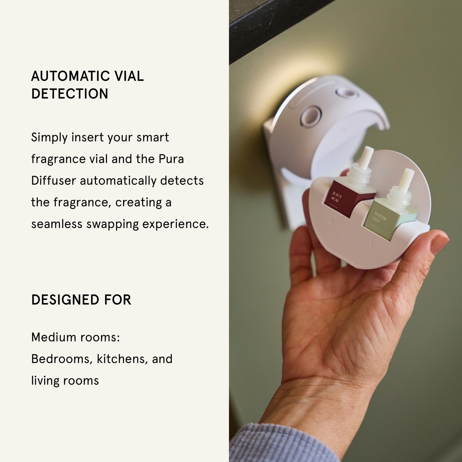 Pura x Unify Co. Home Diffuser Refill, 2 Pack, Salt - Pura Official Product View 6