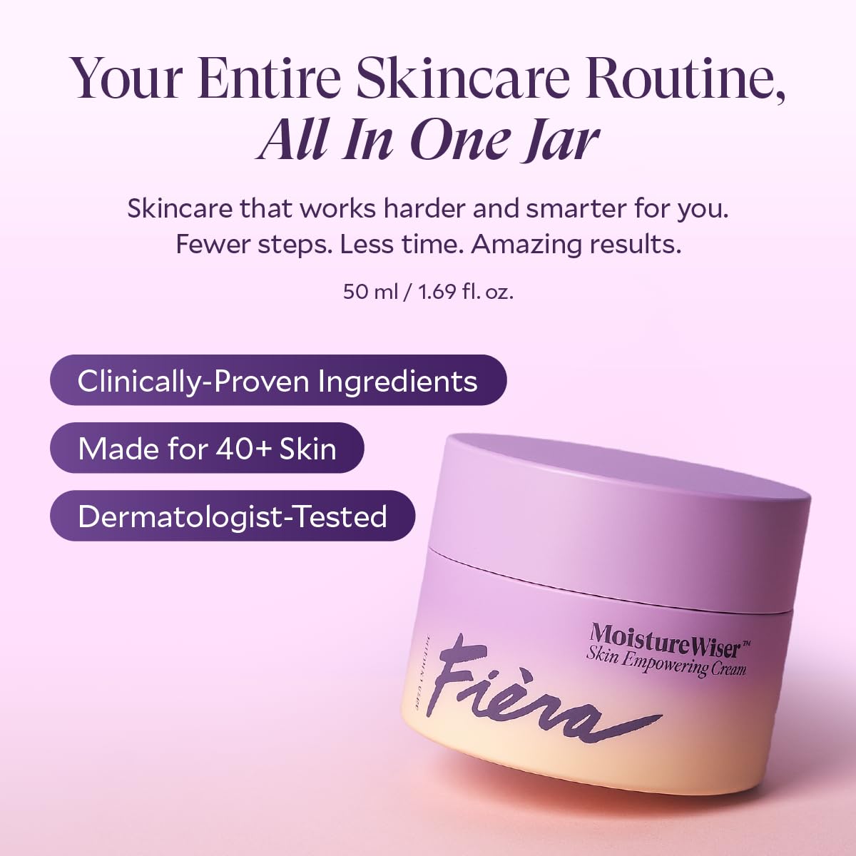 FI RA MoistureWiser Face Moisturizer for Mature Skin - FIÈRA Official Imagery - 3
