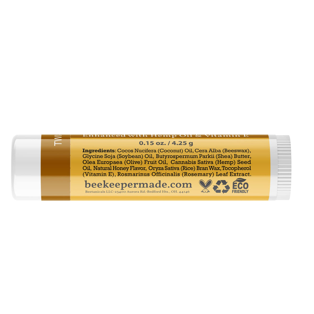 Beekeeper Made Beeswax Bulk Lip Balm Honey 40 Count - Beessential Official Imagery - 4