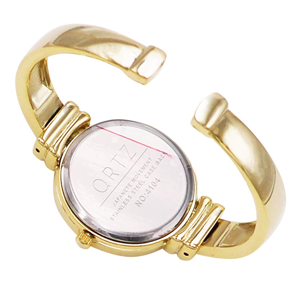 Rosemarie Collections Women s Mother of Pearl Metal Cuff - Rosemarie Collections Official Imagery - 3