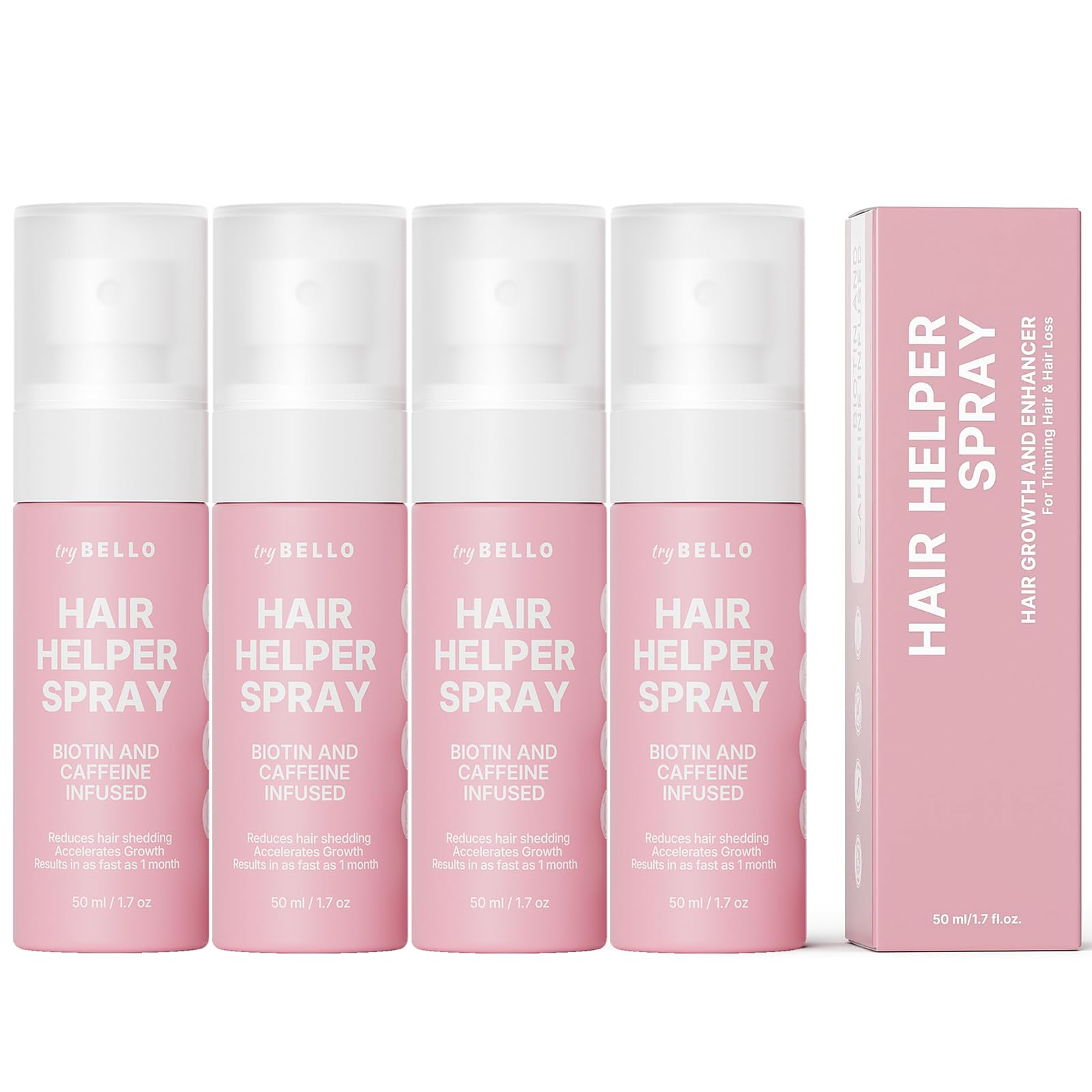 Trybello Hair Helper Spray - DHT Blocker Hair Growth Serum with Bio - Trybello Official Product View 9