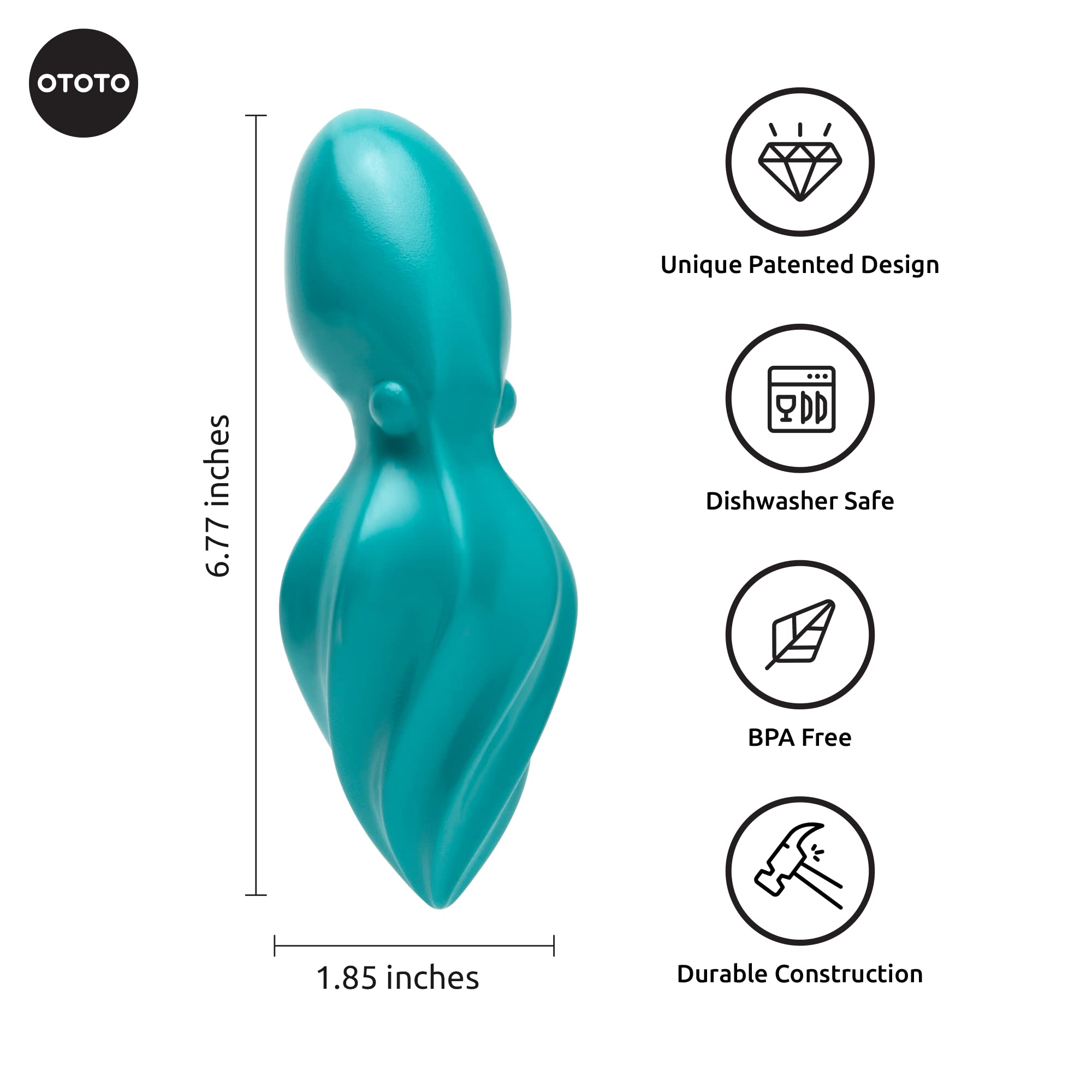 OTOTO OCTO Lemon Juicer Hand - Easy to Hold Lemon Squeezer Manual for - View 2