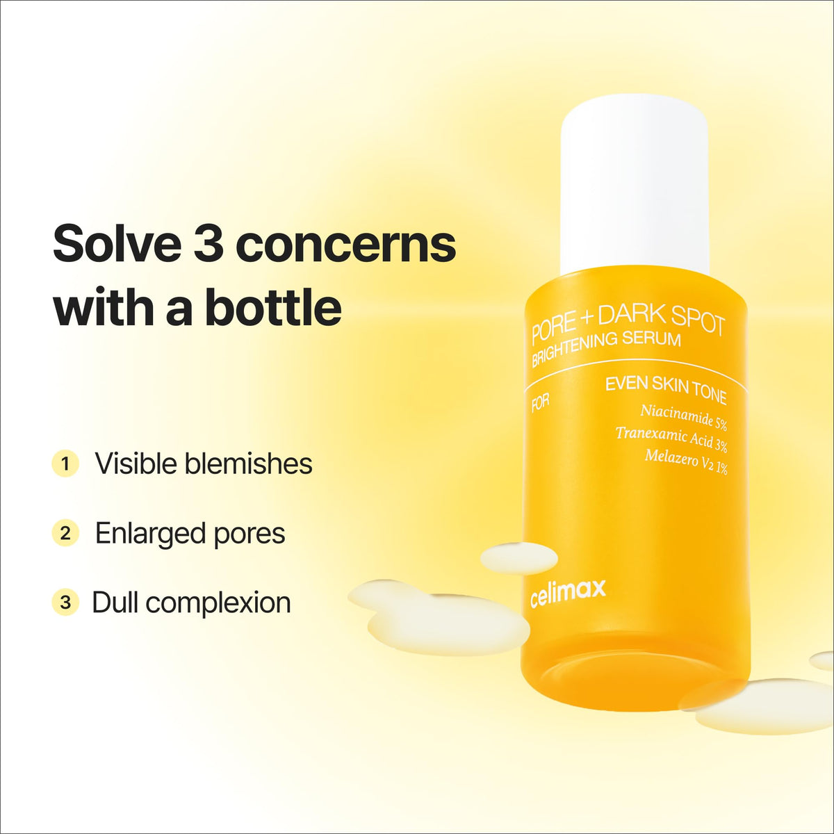 celimax Pore Dark Spot Serum 1 01 fl oz - celimax Official Imagery - 4