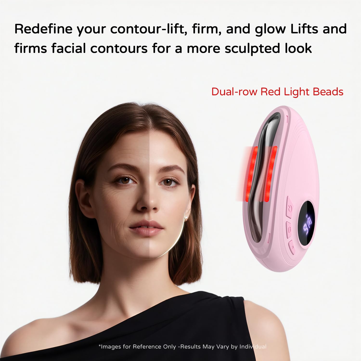 Professional LED Red Light Gua Sha Massager 9 Level - SHMHE Official Imagery - 3