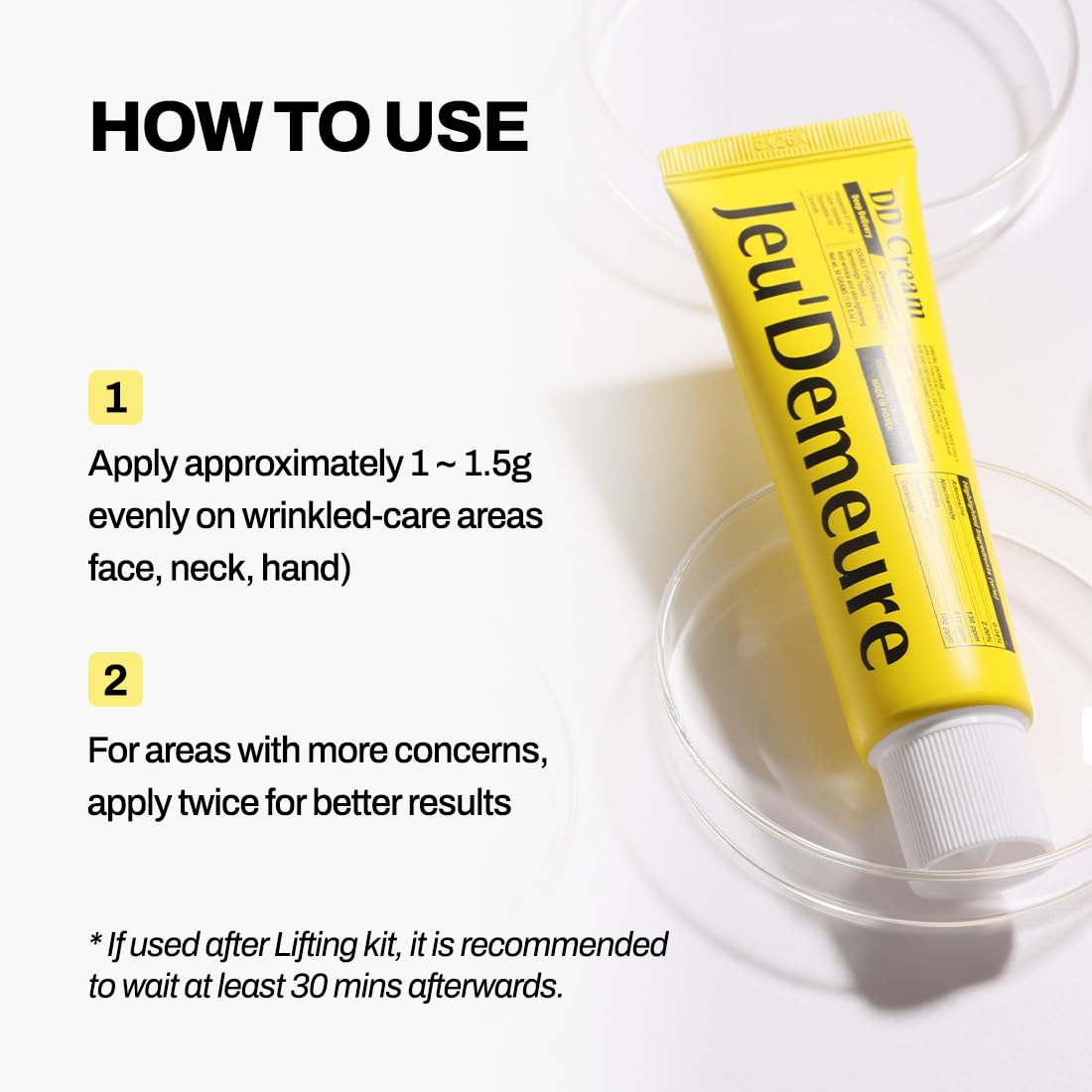 JEU DEMEURE DermiShuttle DD Cream Deep Hydration Intensive - JEU'DEMEURE Official Imagery - 7