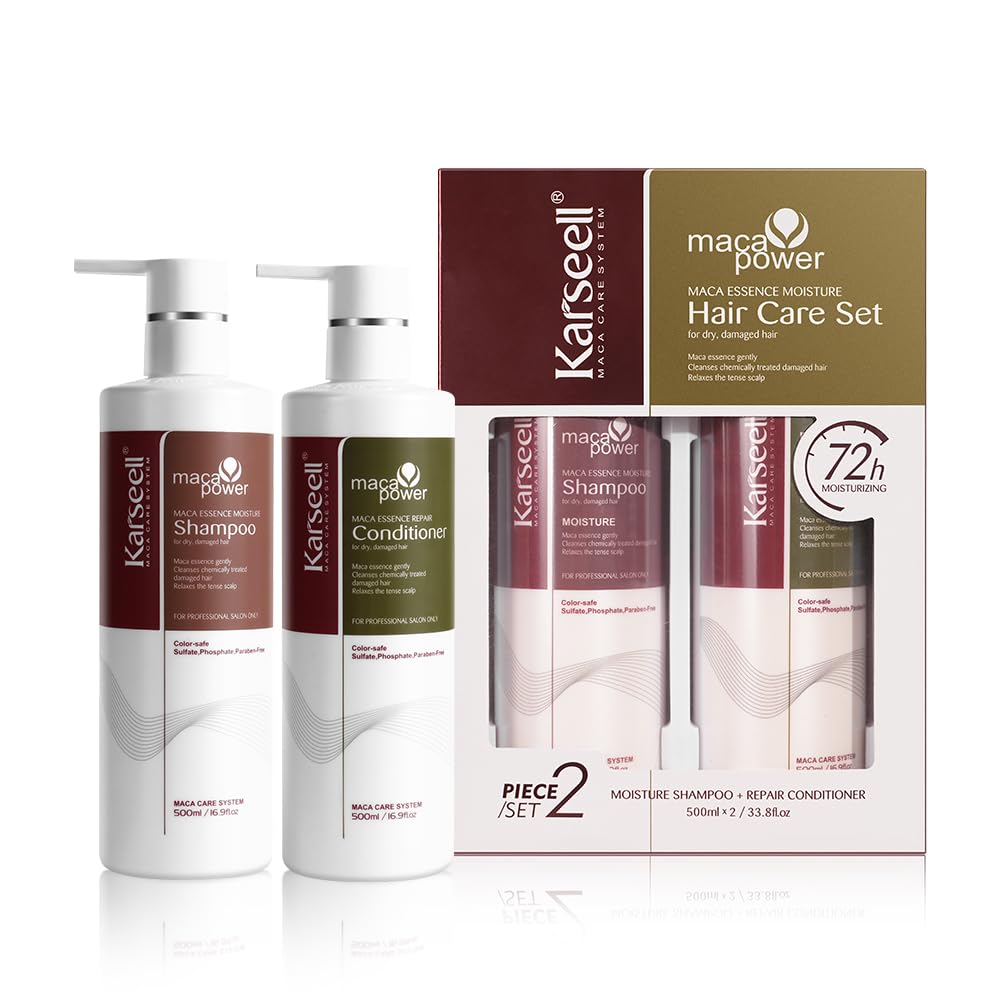 Karseell Collagen Hair Treatment Shampoo and Conditioner Set - Karseell Official Imagery - 1