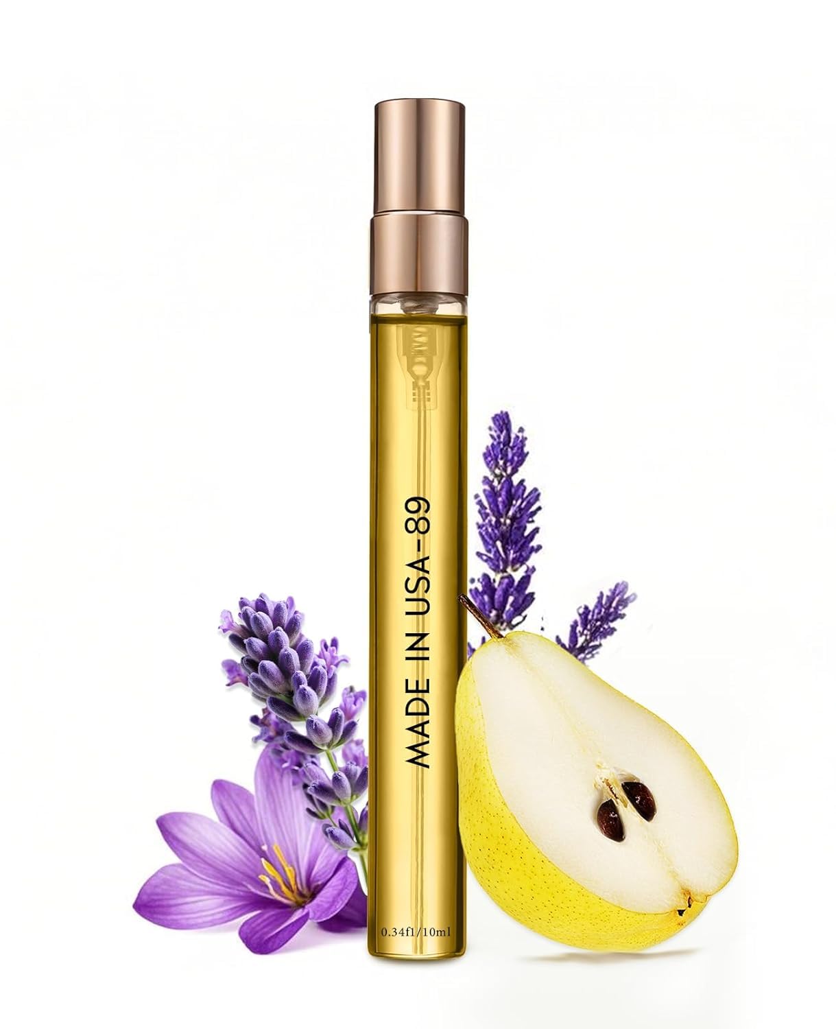 PUREAMOR Cherry Blossom pheromone perfume for women in 10ml alcohol-free spray bottle, featuring floral cherry blossom design.