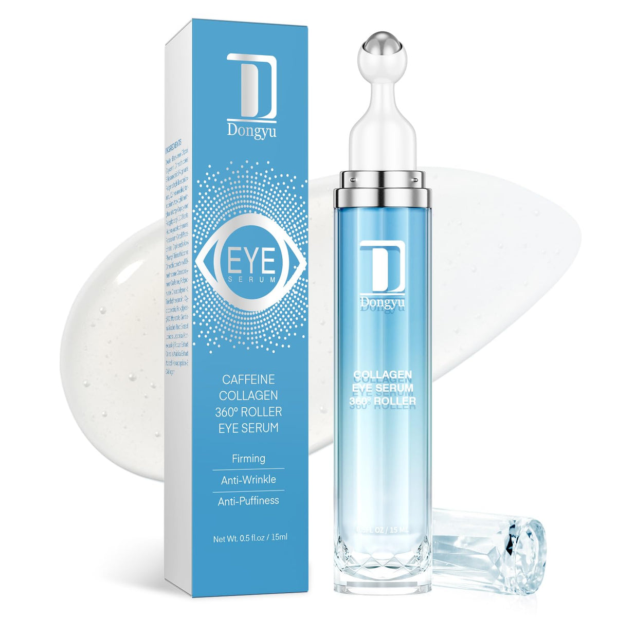 Dongyu Caffeine Under Eye Cream Anti Aging Firming Collagen - Dongyu Official Product Imagery - 2