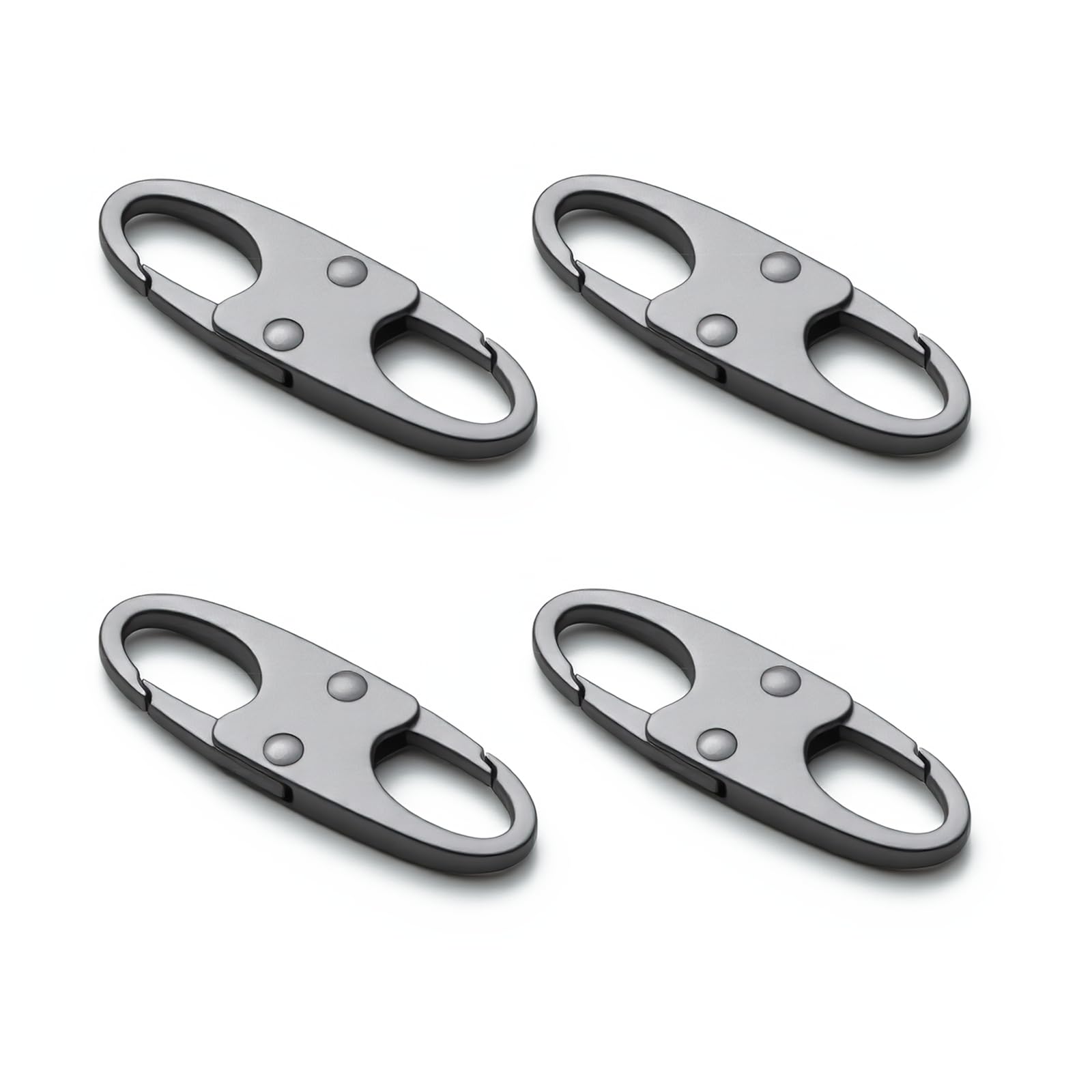 zelin Anti Theft Zipper Clips, Travel Essentials, Carabiner, 4Pcs by zelin - Angle View 1