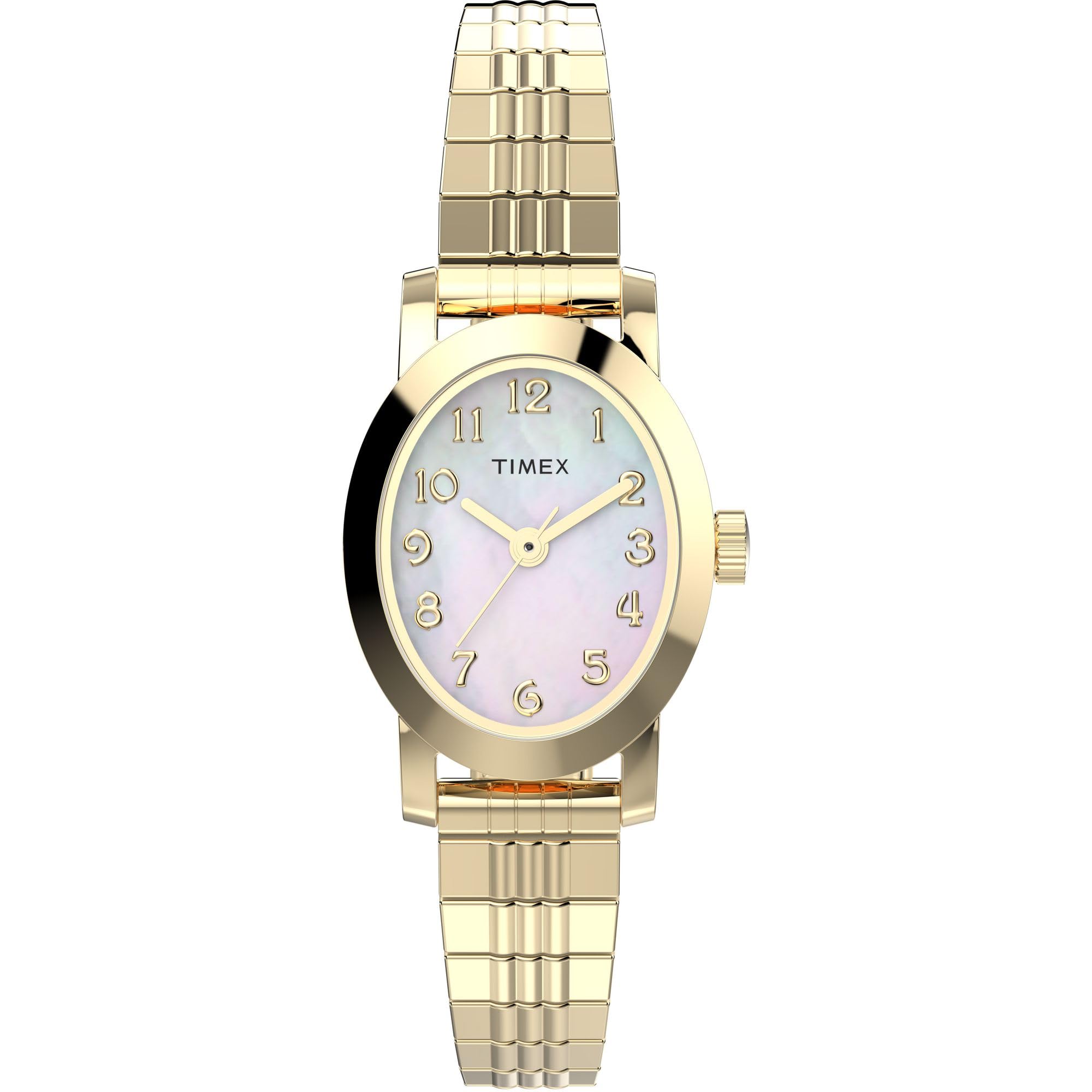 Timex Women's Cavatina Watch - TPearl Dial Gold-Tone Case - View 10