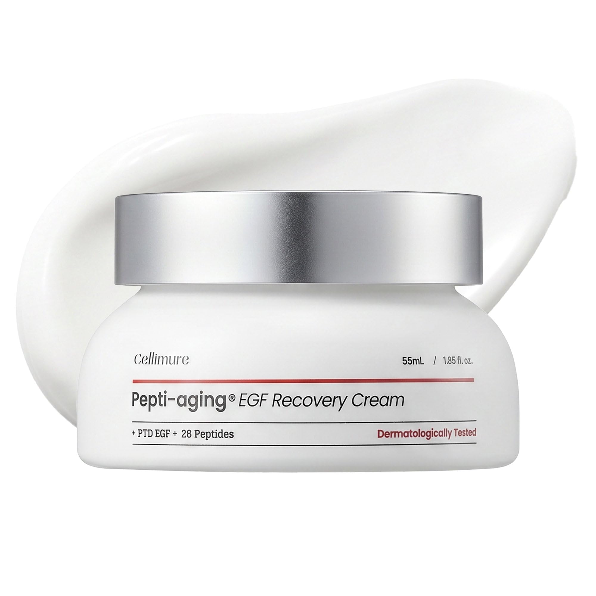 Pepti aging EGF Recovery Cream 1 85 fl oz - Cellimure Official Imagery - 1