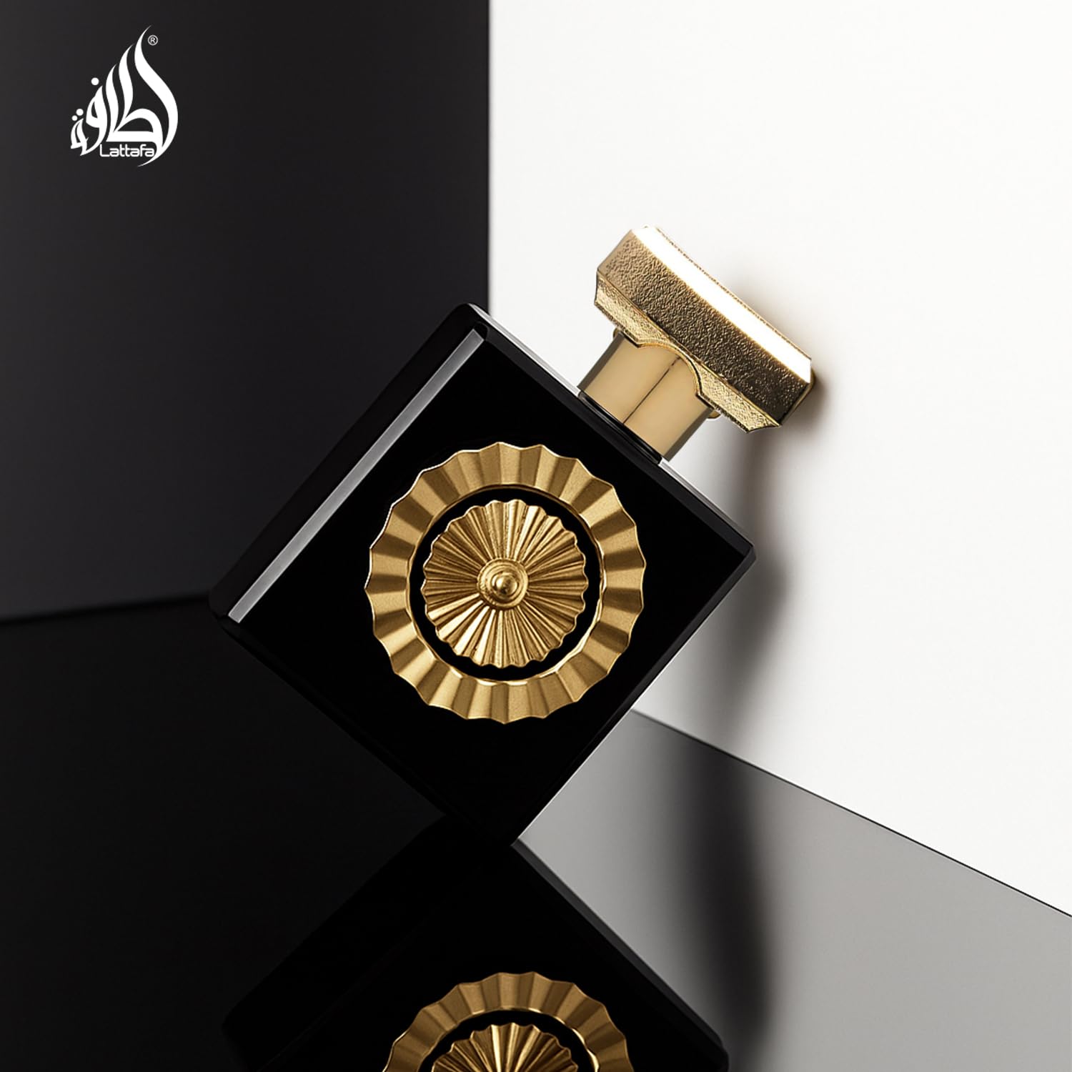 Lattafa Nebras unisex Eau de Parfum spray in a 3.4 oz bottle, featuring a luxurious fragrance with elegant packaging.